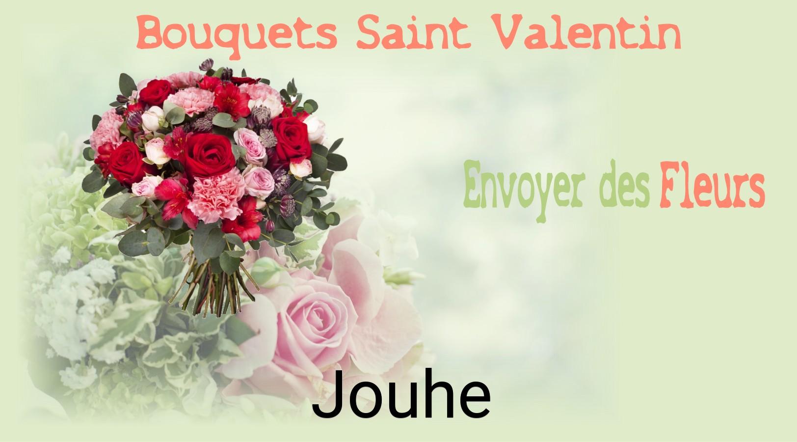 Roses de Saint-Valentin livrées à Jouhe